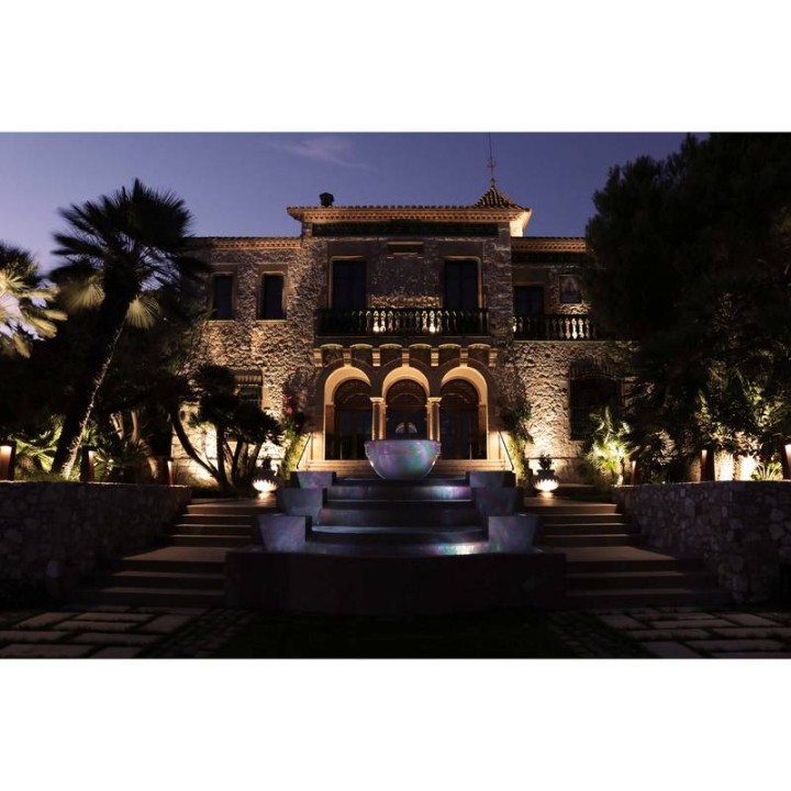 Lámpara empotrable para exterior SOFIA IP67 LED 12W 1700lm 3000K Inox. CRISTHER 404A-L0118B-30