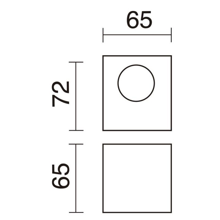 Aplique BRICK LED SMD 2X3W Ng. EXO 412B-L01E2B-02