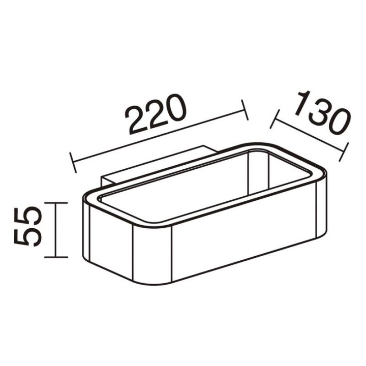 Apliques de Exterior RHIN IP54 LED 7W 448lm 3000K Antracita