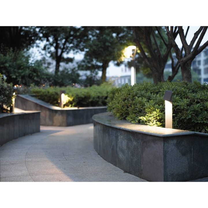 Balizas de Exterior SUEVIS IP54 LED 1x7W 540lm 3K Antracita