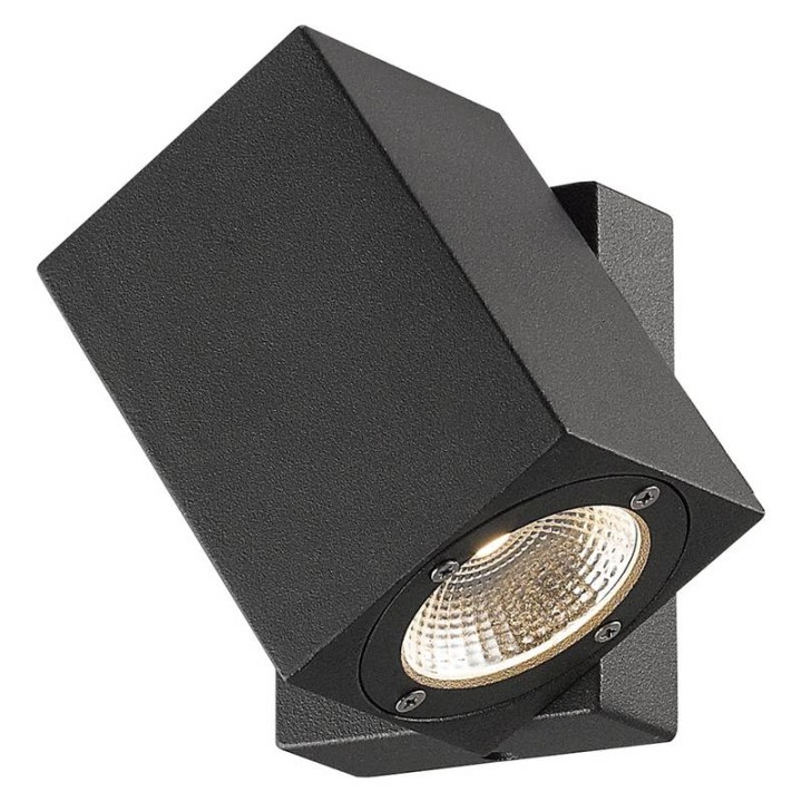 Apliques de Exterior SUEVIS IP54 LED 1x7W 540lm 3K Antracita