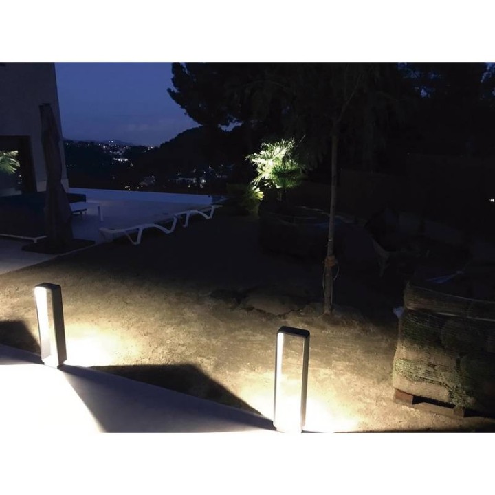Baliza SIBILA IP54 LED 10W 645lm Antracita DOPO 455B-L0110B-04