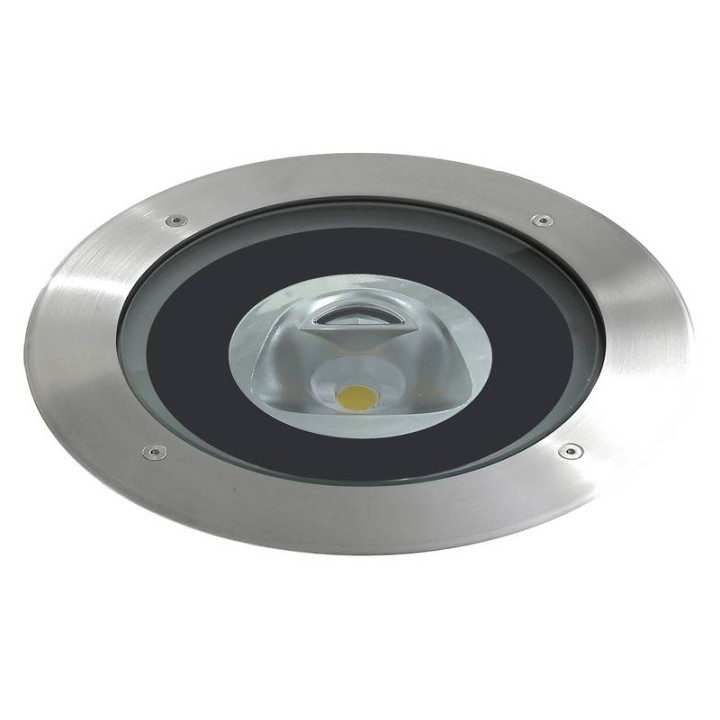 Lámpara empotrable para exterior SPIONA IP68 LED COB 18W 2205lm 4000K Inox CRISTHER 479C-L0218B-30