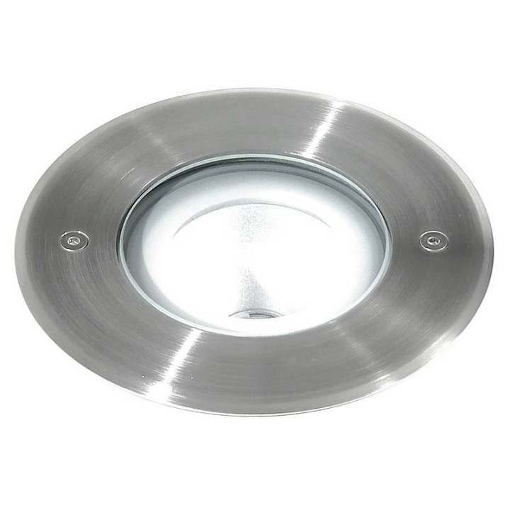 Lámpara empotrable para exterior SPIONA IP68 LED COB 12W 1550lm 3000K Inox CRISTHER 481B-L0112B-30