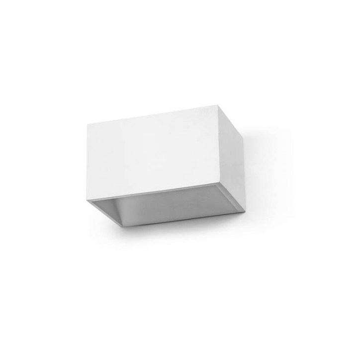 Aplique LED RETT 5W blanco 12 cm