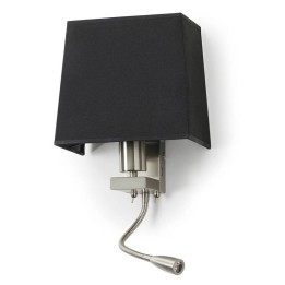 Aplique FIRENZE E27 max. 60W+LED 3W 240 lm 3000K 1int. 2USB Niq.sat EXO 507F-Y05X1B-35