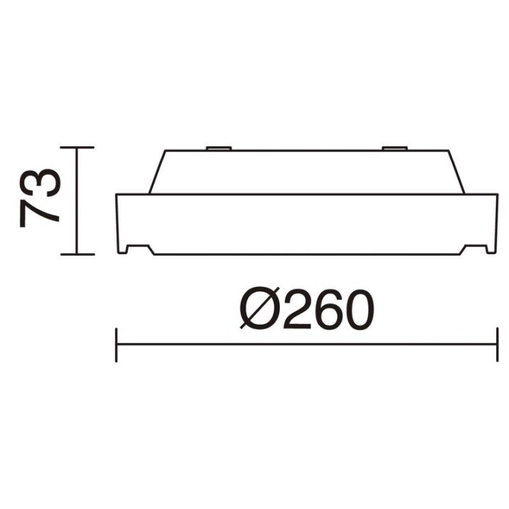 Apliques de Exterior AELIS IP65 LED 13W 1050lm 4K Gris