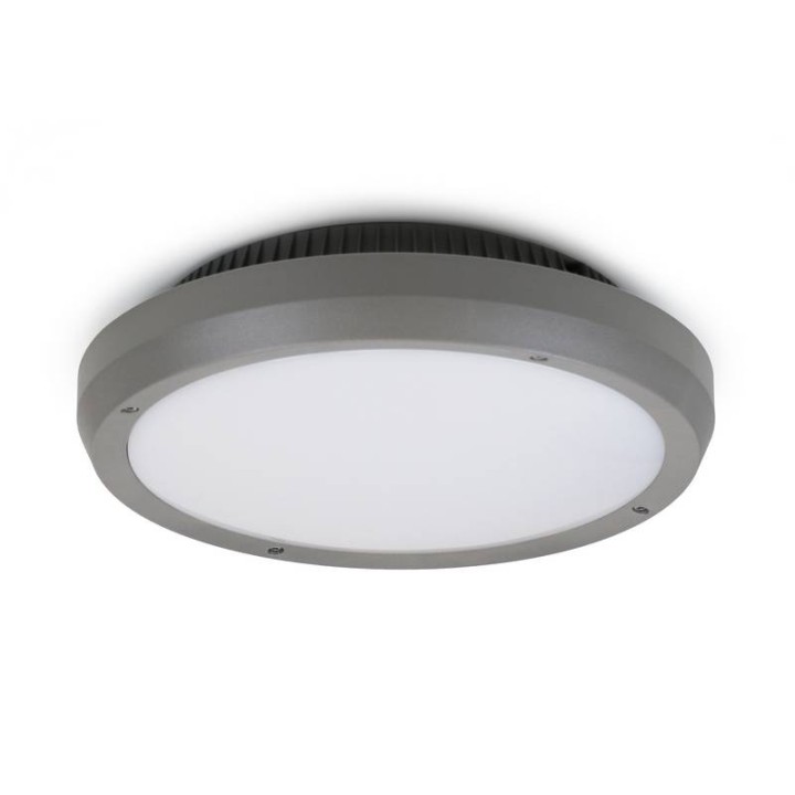 Apliques de Exterior DELFI IP65 LED 13,5W 1150lm 4K Gris