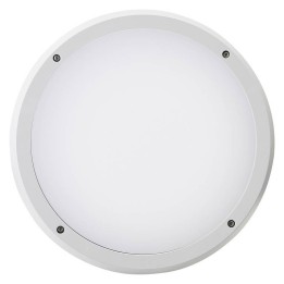 Aplique de Exterior DELFI IP65 LED 15,5W 1150lm 4000K + Emer. Gris DOPO 522A-L0214R-03