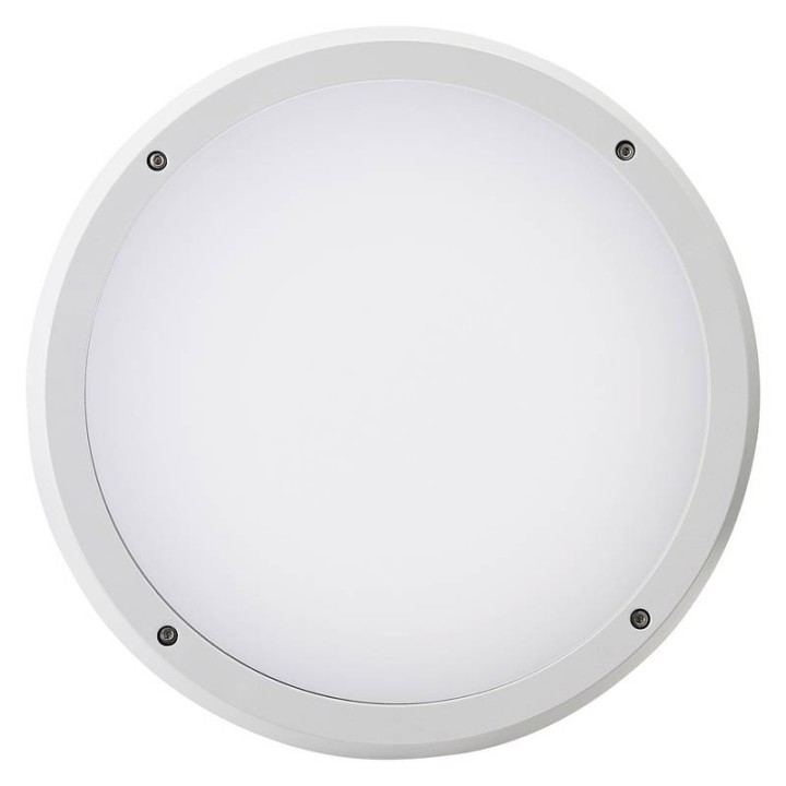 Aplique de Exterior DELFI IP65 LED 15,5W 1150lm 4000K + Emer. Gris DOPO 522A-L0214R-03