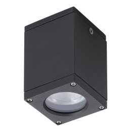 Plafón de exterior CUB IP54 GU10 max. 4,5W Antracita DOPO 555E-G21X1A-04