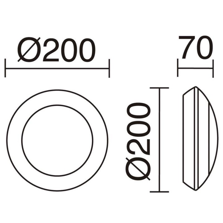 Apliques de Exterior PIRO IP66 GX53 20cm Blanco
