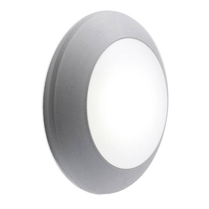 Apliques de Exterior PIRO IP66 GX53 20cm Gris