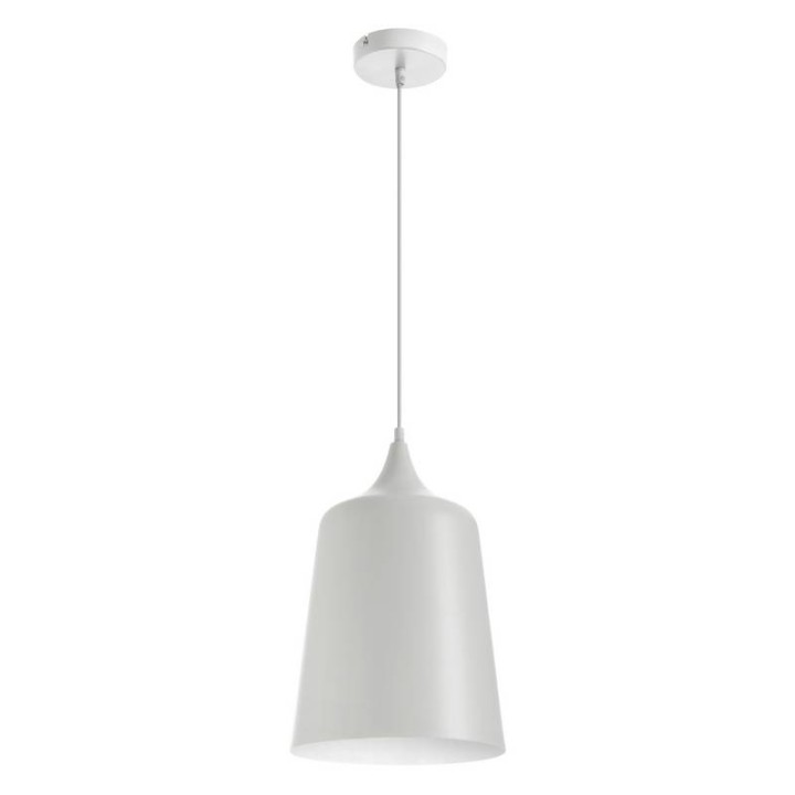 Lámpara Colgante BELL E27 ø27cm Blanco