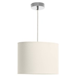 Lámpara colgante OVAL IP20 E27 crom+beige EXO 611G-G05X1A-09