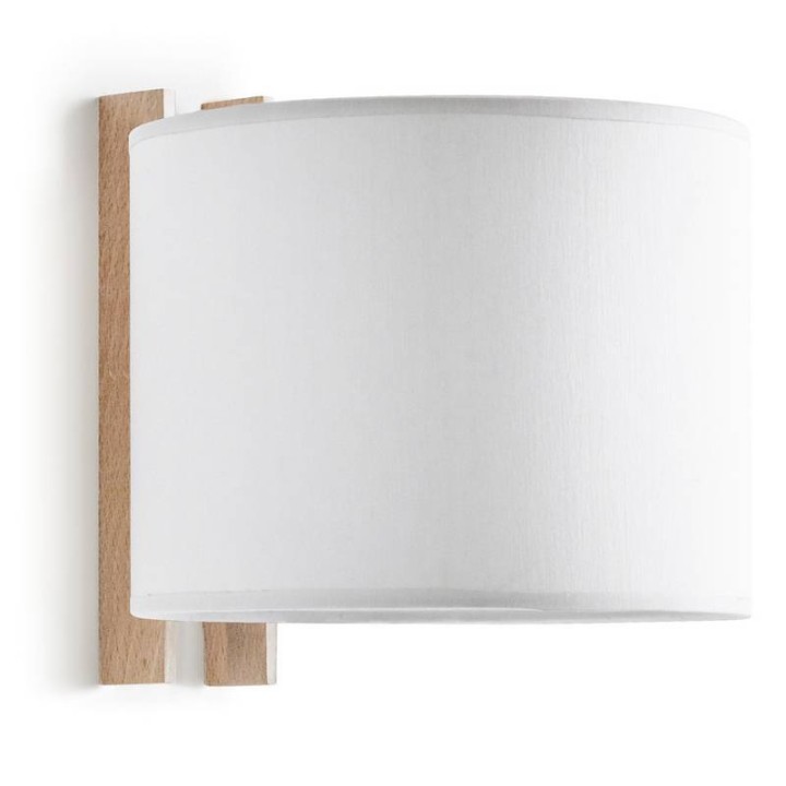 Aplique de pared COMPACT IP20 E27 (Ø45) máx. 40W Cotton White EXO 621C-G05X1A-50-CA