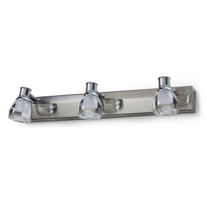 Aplique ALF IP44 LED 7W 430lm cromo 3000K