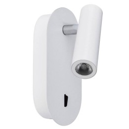 Aplique DIRK IP20 LED 3W 200lm 3000K Blanco  EXO 704A-L0103B-01