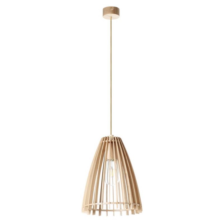Lámpara colgante CUSKA IP20 E27 60W Haya EXO 720B-G05X1A-50