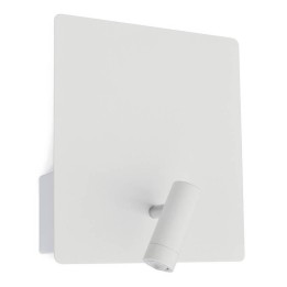 Aplique BALTIC 2USB E2760W+LED3W 3000K 240lm Blanco EXO 727C-Y05X1B-01