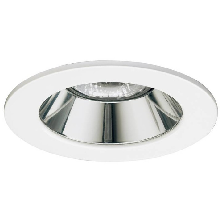 SILVER Empotrable LED 8W 3000K 620LM Bl INDELUZ 737A-L3108B-01