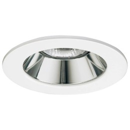SILVER Lámpara empotrable PUSH LED 8W 3000K 620LM Bl INDELUZ 737A-L31R1B-01