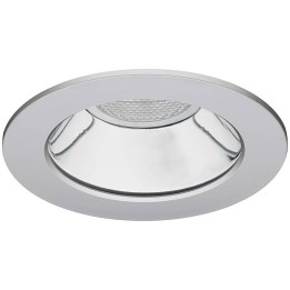 SILVER Lámpara empotrable PUSH LED 8W 3000K 620LM Gr INDELUZ 737A-L31R1B-03