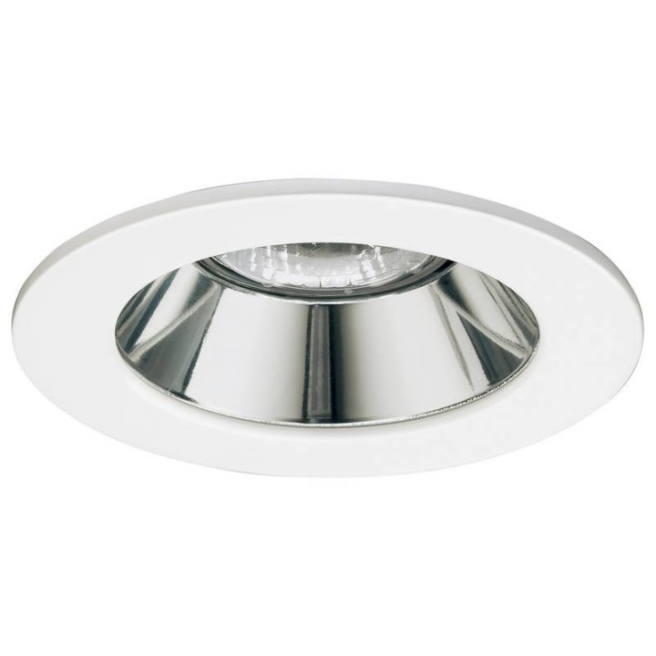 SILVER Lámpara empotrable DALI LED 8W 3000K 620LM Bl INDELUZ 737A-L31RDB-01