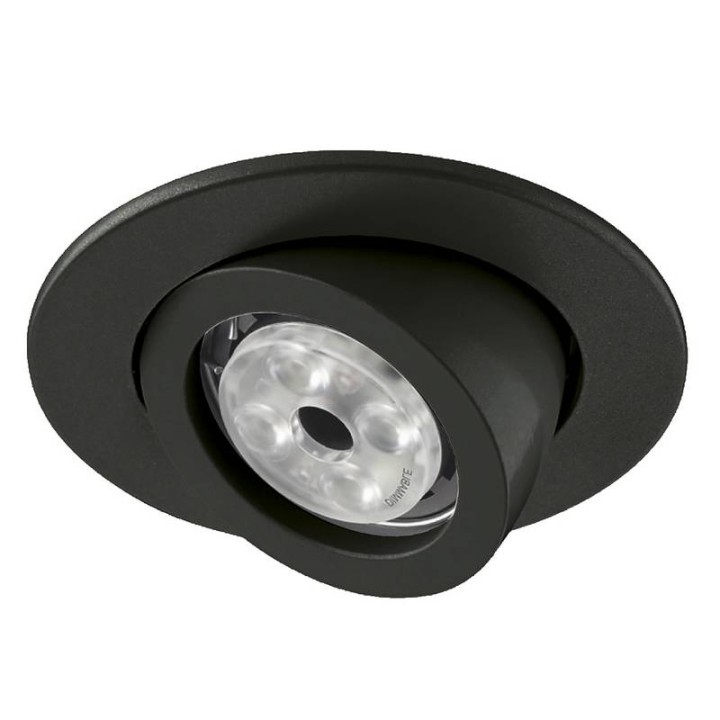 MINI LUNA Lámpara empotrable basculante 45º QR.CBC 50W Ng INDELUZ 741A-G23X1D-02