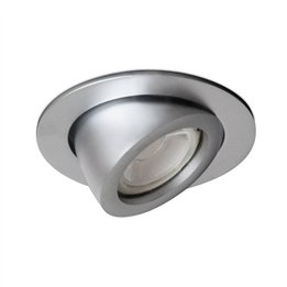 MINI LUNA Lámpara empotrable basculante 45º QPAR16 50W Cr Mat INDELUZ 741A-G42X1B-45