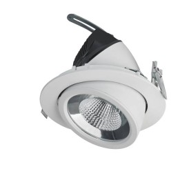 MINI LUNA Lámpara empotrable basculante LED15W800 lm 3000K Bl INDELUZ 741D-L3115B-01