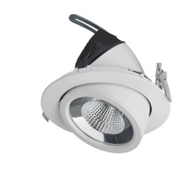 MINI LUNA Lámpara empotrable LED38WPUSH/DALI2800lm Bl INDELUZ 741E-L33R3B-01