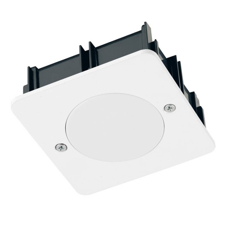 KARI Lámpara empotrable cuad LED SMD 3000K 230V Bla INDELUZ 745B-L0103B-01
