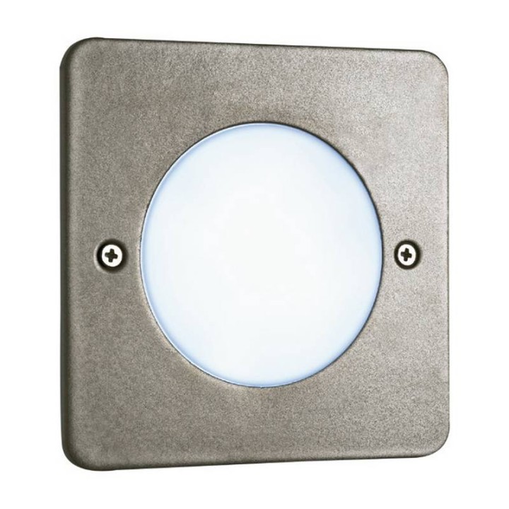 KARI Lámpara empotrable cuad LED 3000K 230V Cr Mat INDELUZ 745B-L0103B-45