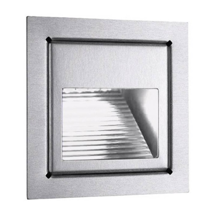 KARI Lámpara empotrable cuad ASIM LED 5000K 230V Anod. INDELUZ 745C-L0301B-39