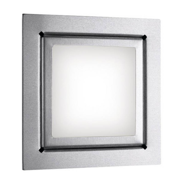 KARI Lámpara empotrable cuad78mm SIM LED 3000K230V Anod INDELUZ 745D-L0103B-39