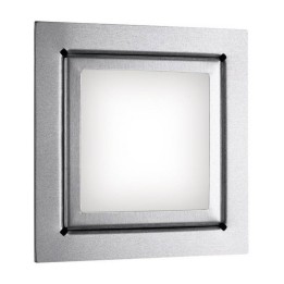 KARI Lámpara empotrable cuad78mm SIM LED 5000K230V Anod INDELUZ 745D-L0303B-39