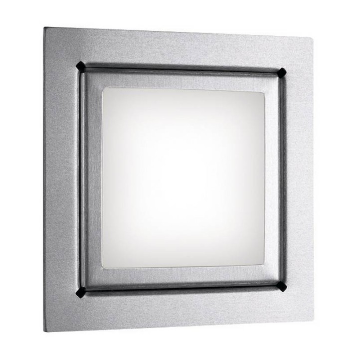 KARI Lámpara empotrable cuad78mm SIM LED 5000K230V Anod INDELUZ 745D-L0303B-39