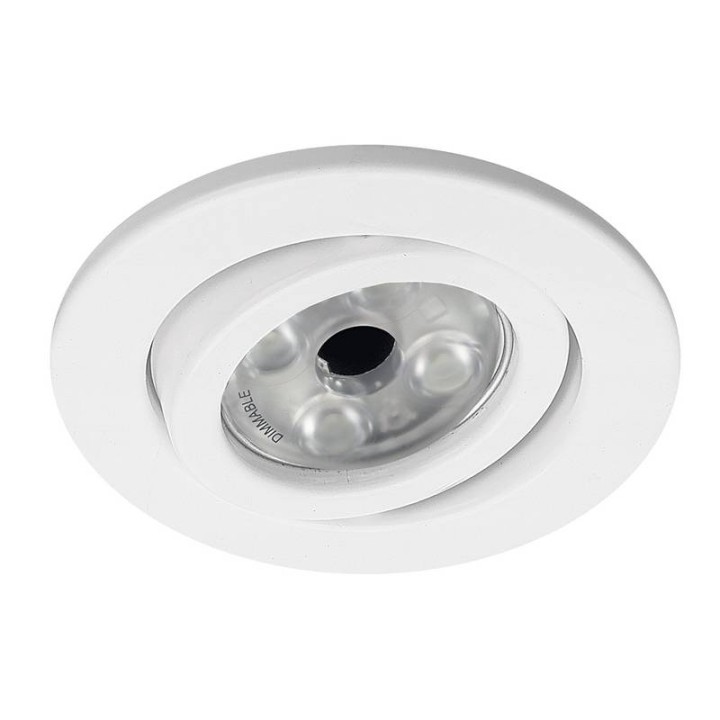 KOS Lámpara empotrable basc hier D.105 mm QR-CB 50W Bl INDELUZ 749B-G23X1D-01