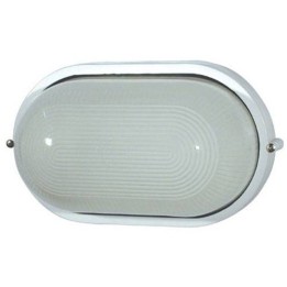 Aplique de Aluminio DERBY-G Grande para Exterio Blanco E27