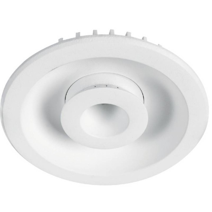 KALE Downlight LED 3 Enc.3000K 14W Ø120mm Bl INDELUZ 757A-L0114B-01