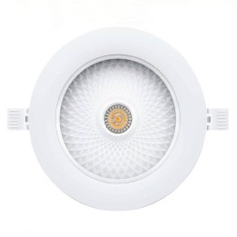 KALE Downlight LED backligh 23W 3000K Ø245mm Bl INDELUZ 757D-L3123B-01