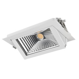 SINOPE Lámpara empotrable Rect.basculante LED42W VEG+FRUIT Bl INDELUZ 759A-L4842B-01