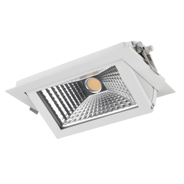 SINOPE Lámpara empotrable Rectn.basculante LED 42W FASHION Bl INDELUZ 759A-L5142B-01