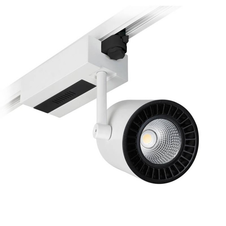 PROTEUS Proyector Carril 38W LED MEAT Bl INDELUZ 774D-L4438B-01