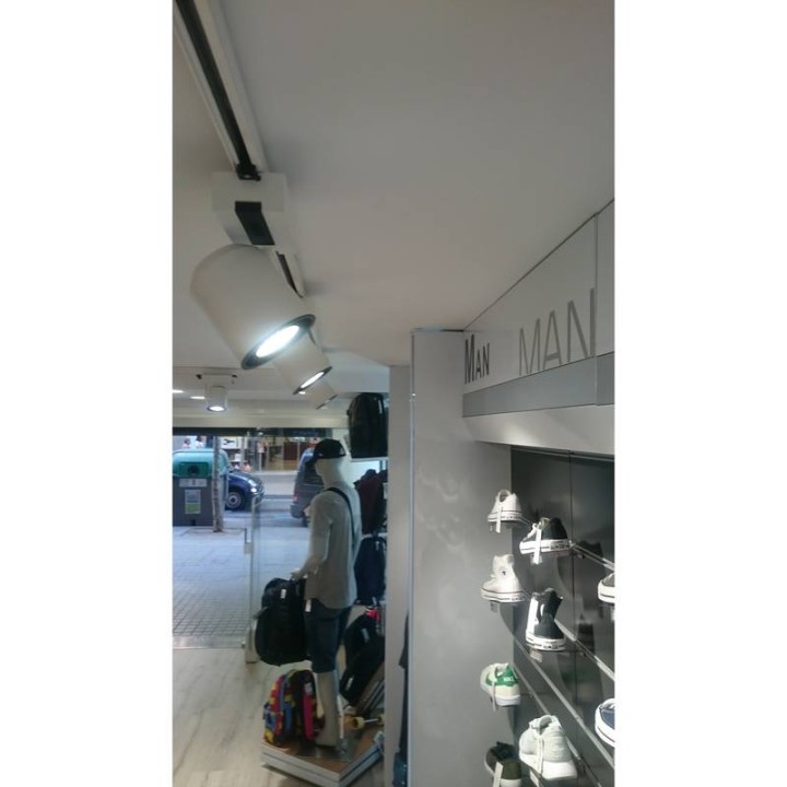PROTEUS Proyector Carril LED 38W COBFISH Bl INDELUZ 774D-L4738B-01