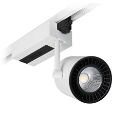 PROTEUS Proyector Carril LED 38W FASHION Bl INDELUZ 774D-L5138B-01