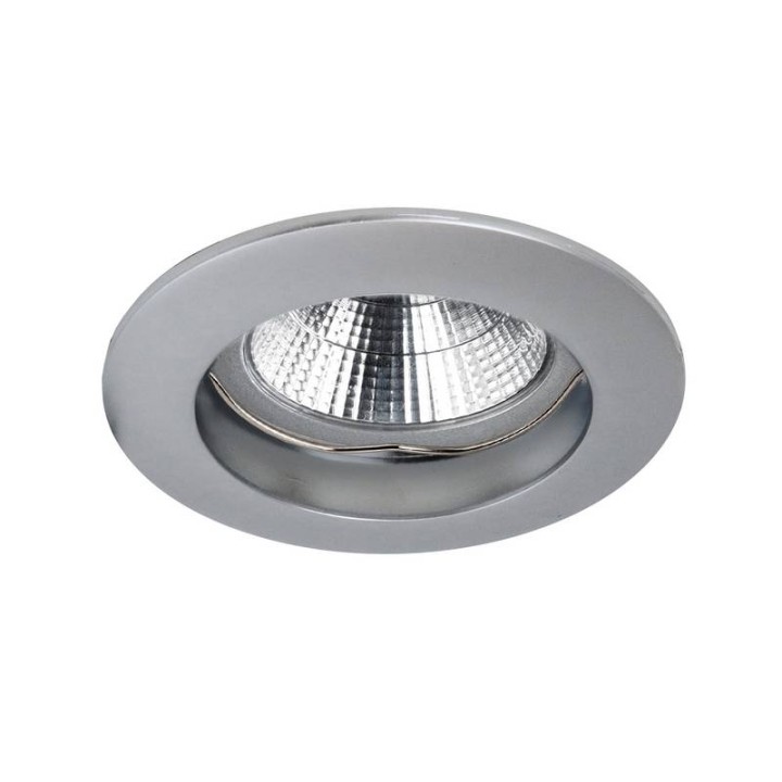 NIX LC Lámpara empotrable fij.circ.50W GU5,3 Cromo Mate INDELUZ 780A-G23X1D-45