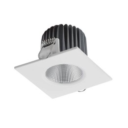 NIX LC Lámpara empotrable Cuad LED 680Lm 3000K PUSH Bl INDELUZ 780D-L31R1B-01
