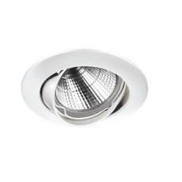 NIX LC Lámpara empotrable basculante circ.QR-CBC 50W GU5,3 Bl INDELUZ 780E-G23X1D-01